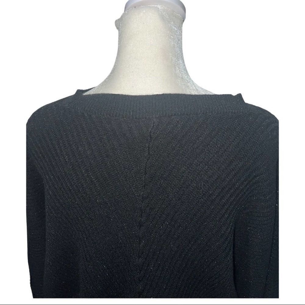 New york and company bedazzled front sweater size M - Picture 3 of 10